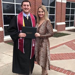 Women leopard printed dress. Worn one time